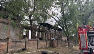 Enemy drones attacked Sloviansk again at night: houses and warehouses damaged. PHOTOS