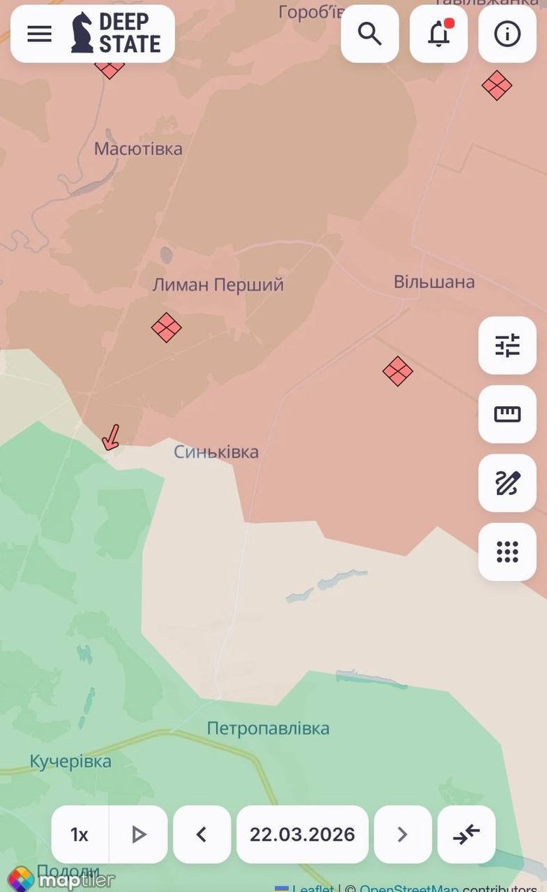 ворог просунувся на Харківщині та Донеччині