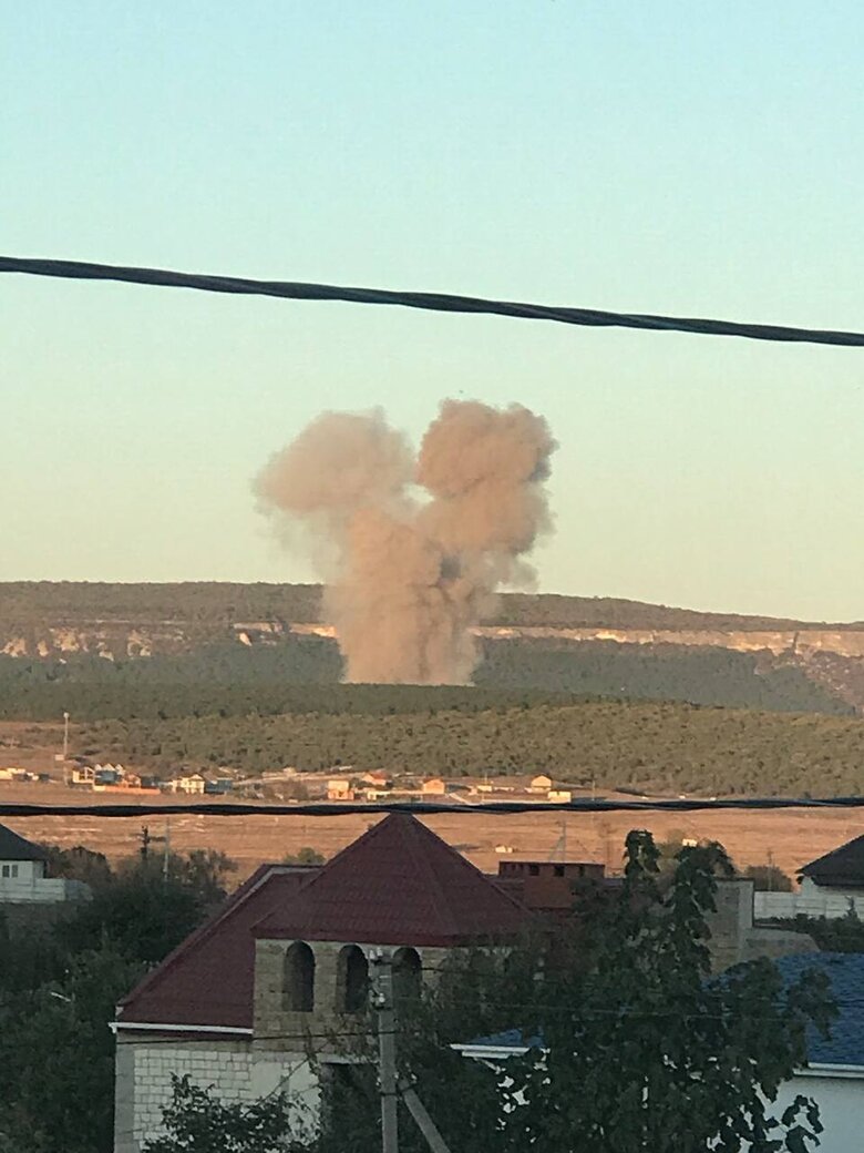 Explosion occurred in Sevastopol, occupiers claimed to have repelled attack by air targets 01