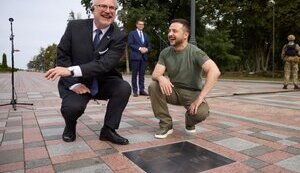 До Києва приїхав з візитом президент Латвії Левітс. ФОТОрепортаж