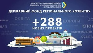 Кабмин утвердил на 2018 год 288 инвестпроектов регионального развития на сумму 1,8 млрд грн