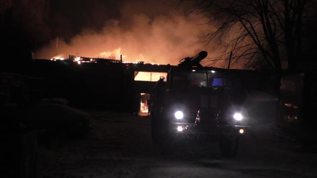 пожар огонь