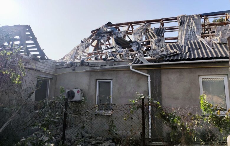 Russians shelled Nikopol - woman was injured, 10 houses, infrastructure object and power lines were damaged, - Dnipropetrovsk RMA 04