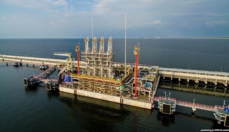 Первый танкер со сжиженным газом из США прибыл в Польшу