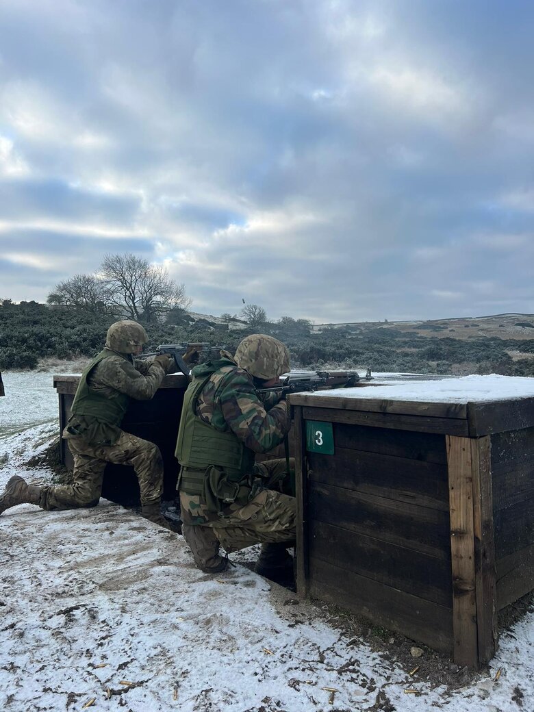 Ministry of Defense of Britain showed footage from training of Ukrainian soldiers 03 Ministry of Defense of Britain showed footage from training of Ukrainian soldiers 03