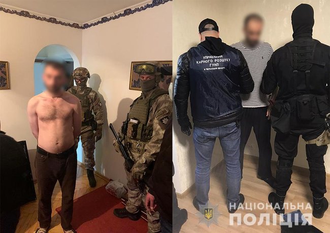 Полицейские задержали двух иностранцев, которые взорвали банкомат и похитили более 400 тыс. грн на Черкасщине 01