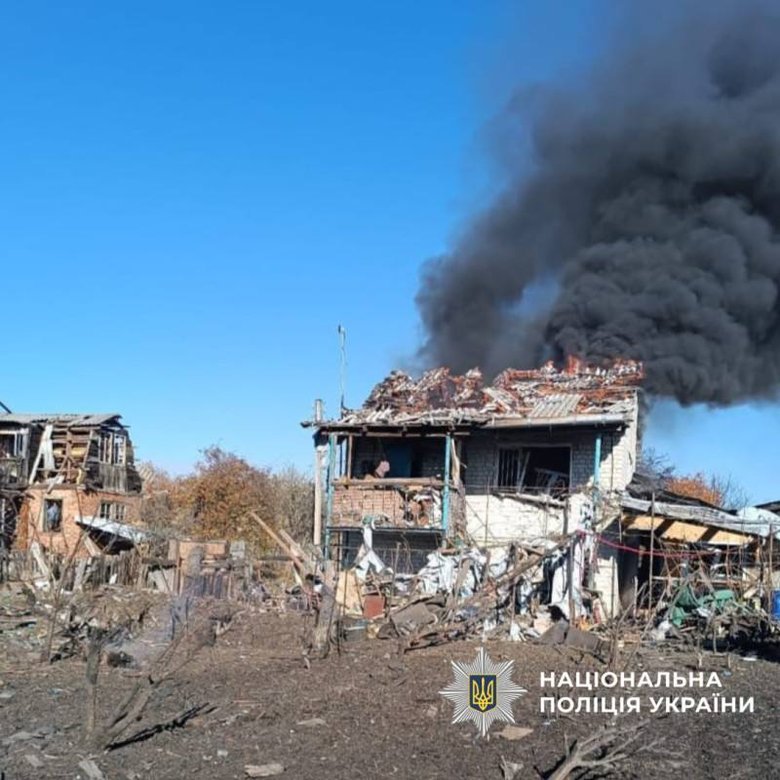Shelling of the Kharkiv region on 26 October