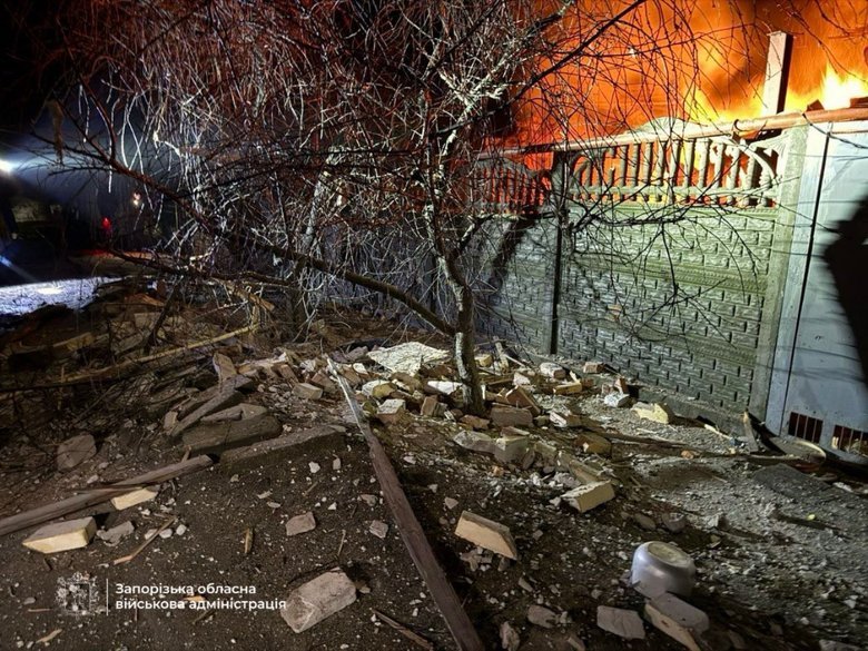 обстріл Запоріжжя