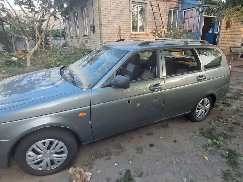 Russian attacks on Dnipropetrovsk region on 10 September