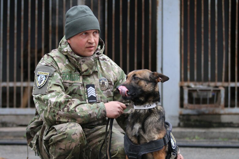 Нідерланди передали Україні 11 собак-саперів 05