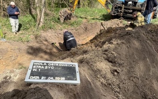 Під час ексгумаційних робіт на Волині знайшли рештки 32 людей