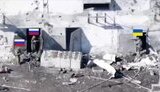 Ukrainian soldier destroying occupiers