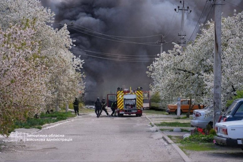 Вибухи в Запоріжжі: росіяни завдали удару по місту