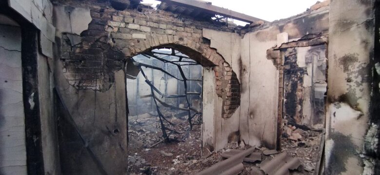 наслідки обстрілу Нікопольщини