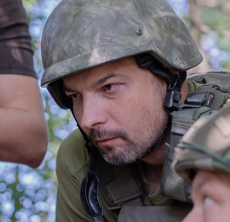 Егор Соболев на фронте