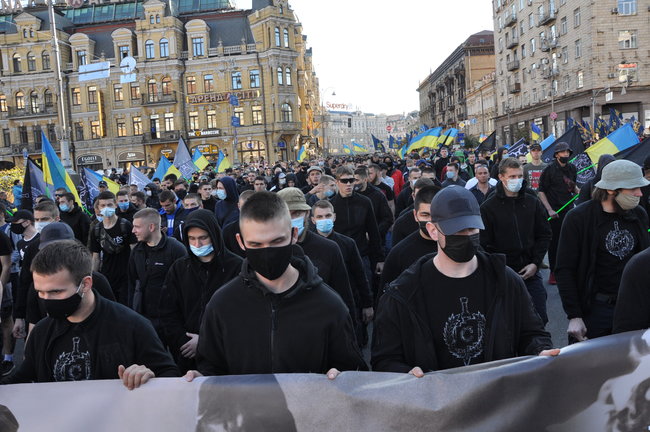 В Киеве завершился Марш УПА: участники передали свои требования в Офис Президента 18