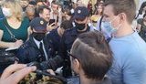 Акции в поддержку находящегося в коме российского оппозиционера Навального прошли в ряде российских городов. ВИДЕО+ФОТОрепортаж