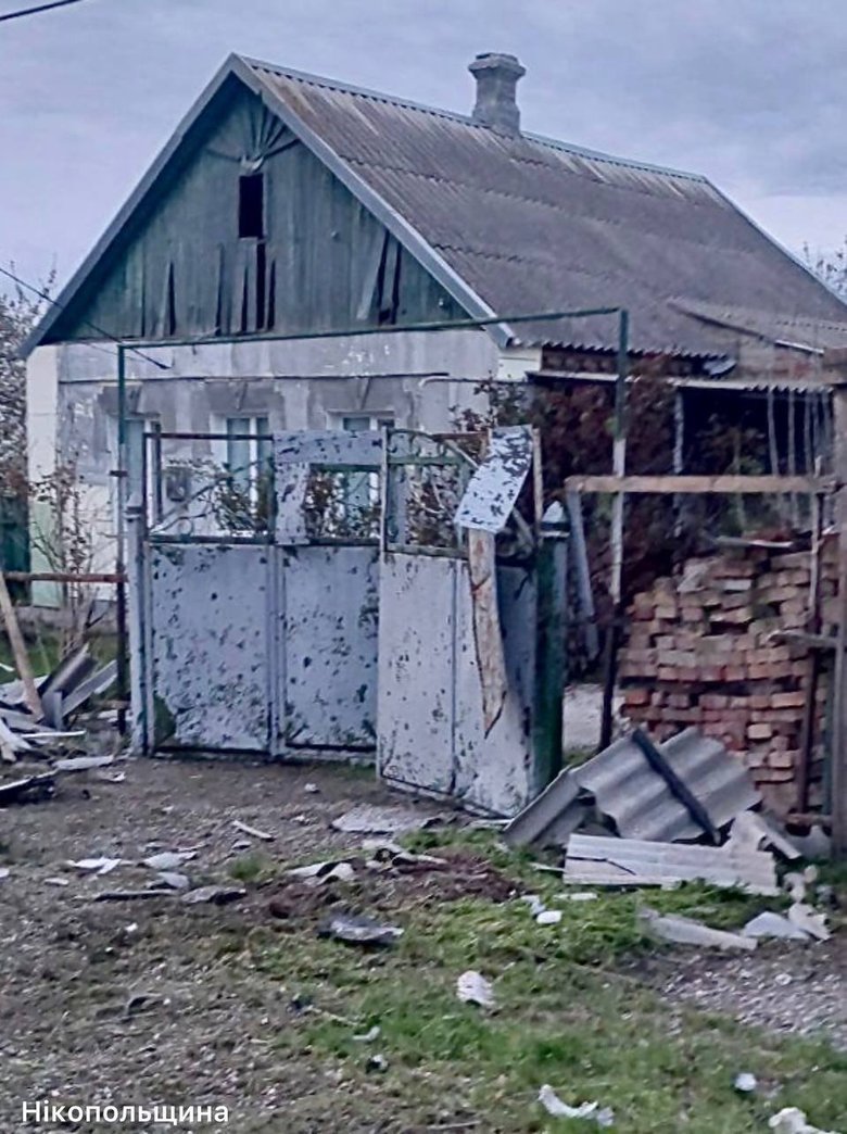 Обстрел Днепропетровской области