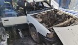 Трирічну дівчинку витягли з охопленого вогнем легковика на Миколаївщині: дитина гралася із сірниками в салоні автомобіля. ФОТО