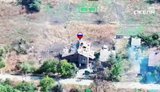 Skelia fighters showed Air Force strike on building with occupiers in Pokrovsk direction. VIDEO