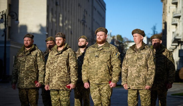 Зеленский наградил государственными наградами воинов инженерных войск. ФОТОРЕПОРТАЖ