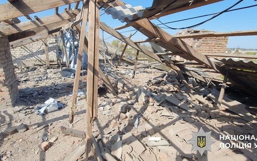 Внаслідок ворожих ударів по Херсонщині одна людина загинула, ще шість поранено. ФОТОрепортаж