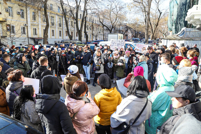 Одесити пікетували поліцію, вимагаючи покарати кривдників тварин 03