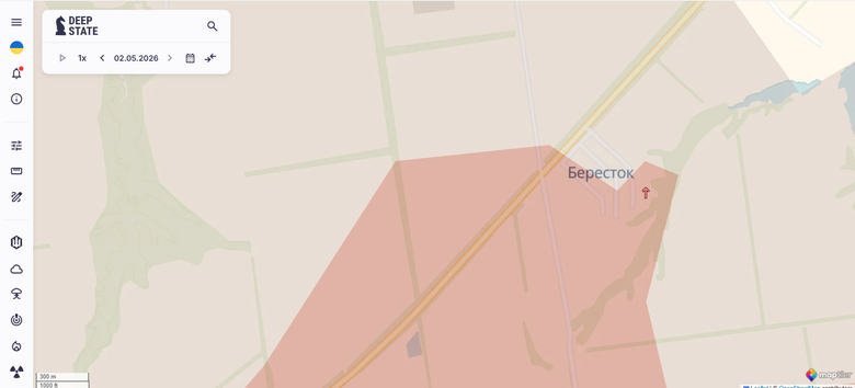 Бересток карта
