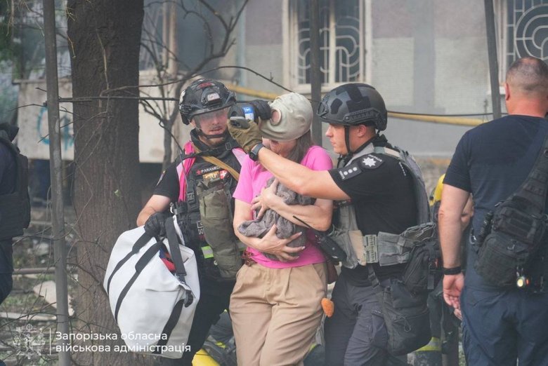 атака на Запоріжжя