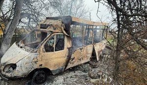 Окупанти вдарили по маршрутці на Донеччині: поранено трьох цивільних. ФОТО