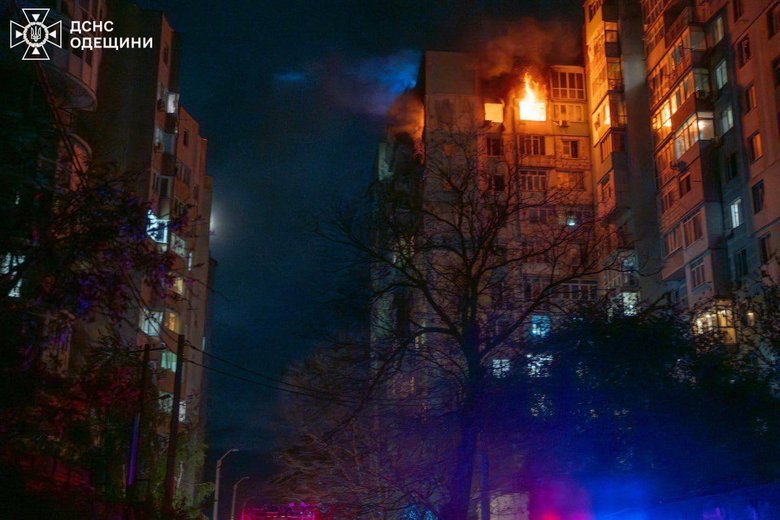 210 drones overnight: Russia attacked energy infrastructure and residential buildings