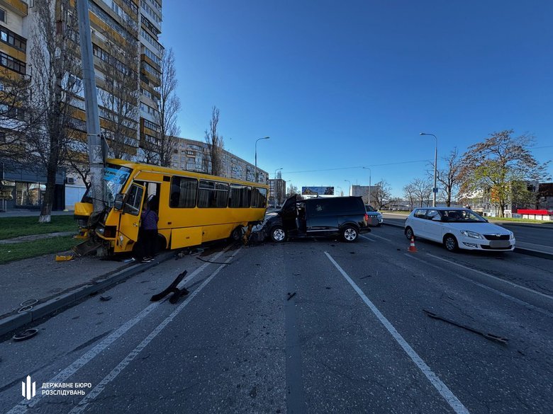 Road accident in Odesa