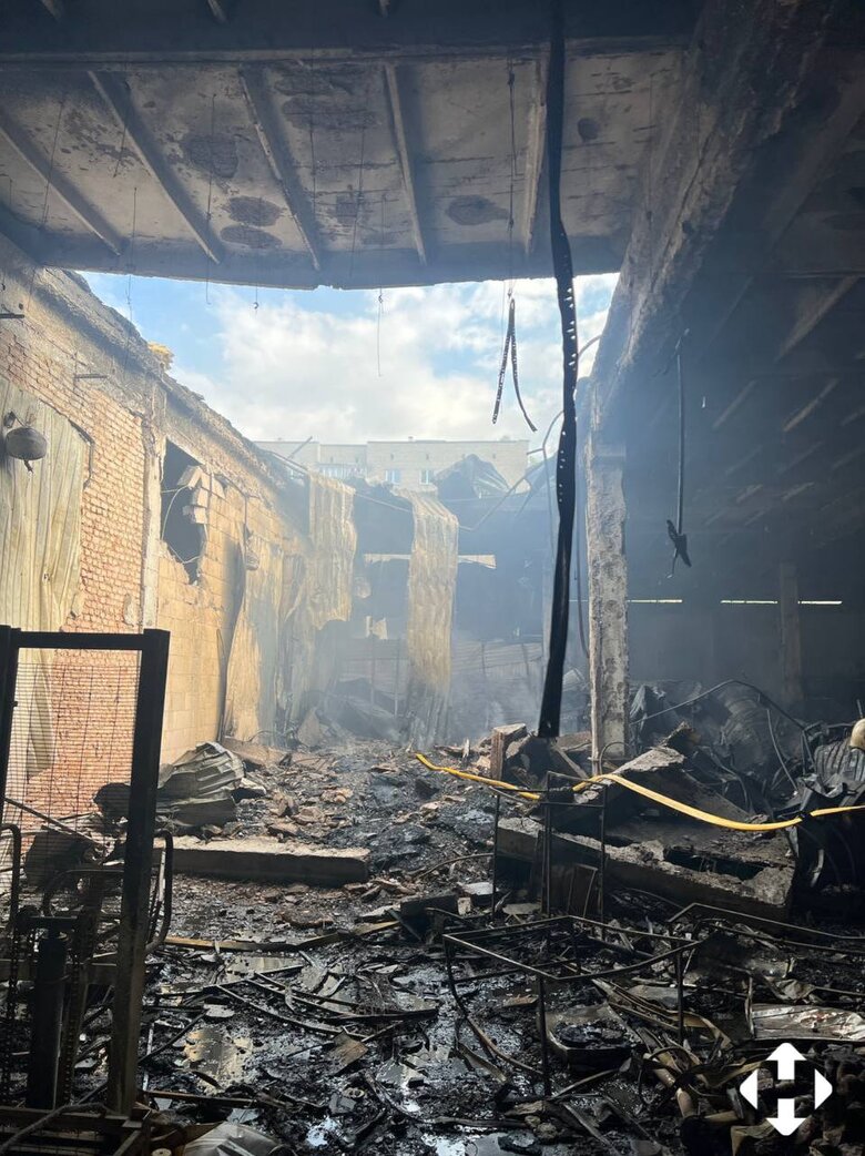 Удар по Новій пошті в Ізюмі