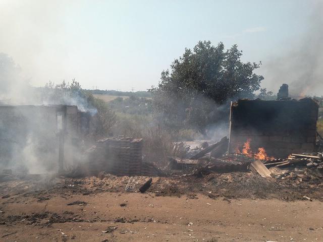 У штабі АТО показали наслідки обстрілу Зайцевого 03