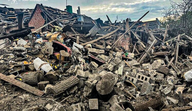 Five people, including child, were injured in Russian strike on Zolochiv. PHOTOS