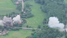 МиГ-29 уничтожили позиции операторов БПЛА и склад дронов оккупантов на северном направлении