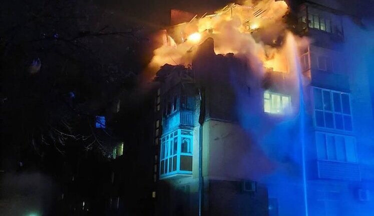Наслідки атаки "Шахедів" на Чернігів. ФОТОрепортаж