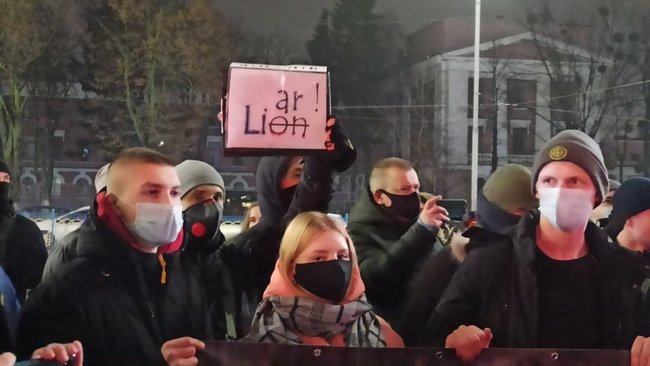 Покайтеся за геноцид. Визнайте Голодомор, - націоналісти провели акцію під посольством Ізраїлю 05