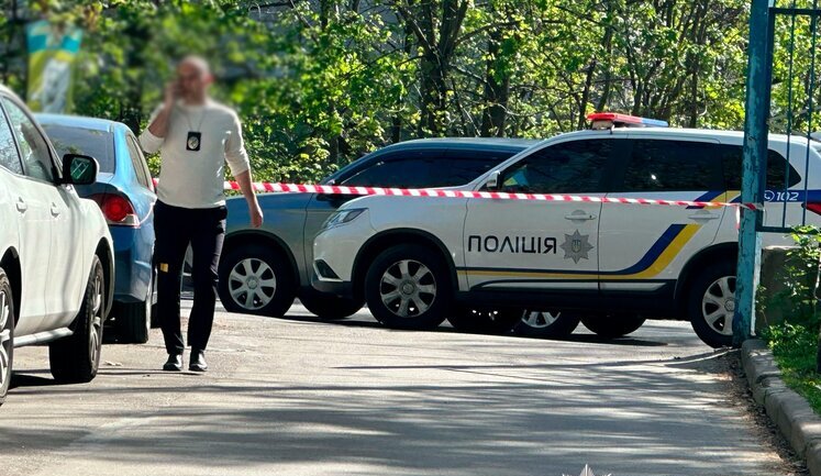 Утром произошла стрельба в Святошинском районе Киева: ранен мужчина. ФОТОРЕПОРТАЖ