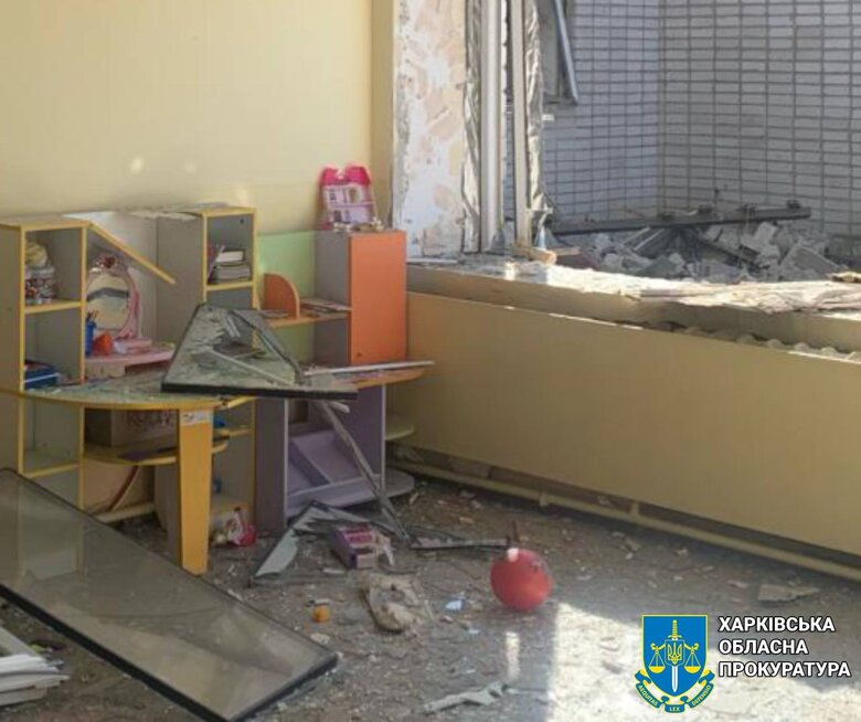 Наслідки обстрілу Борової