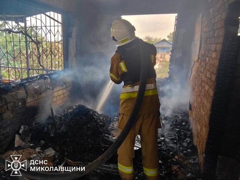 Shelling of Mykolaiv region