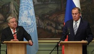 лавров,гутерріш