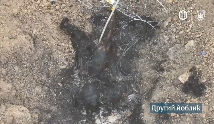 Дрон "Птахів Мадяра" підсмажив окупантові череп та відірвав ноги. ВIДЕО 18+