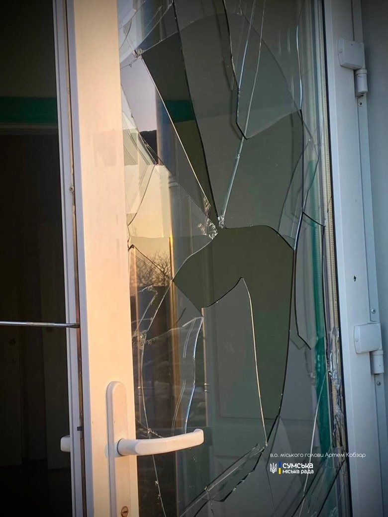 Удар РФ по території дитсадка в Сумах