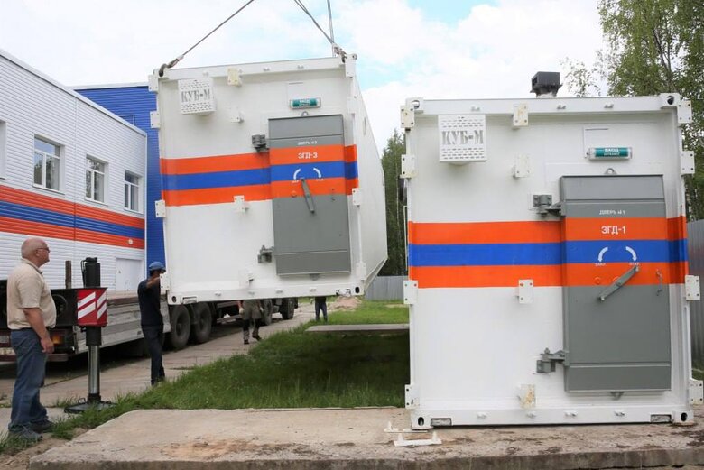 У Росії запустили серійний випуск мобільних сховищ від ядерного вибуху
