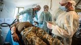 Учения военных медиков с развертыванием передовой хирургической группы прошли на Донетчине. ВИДЕО