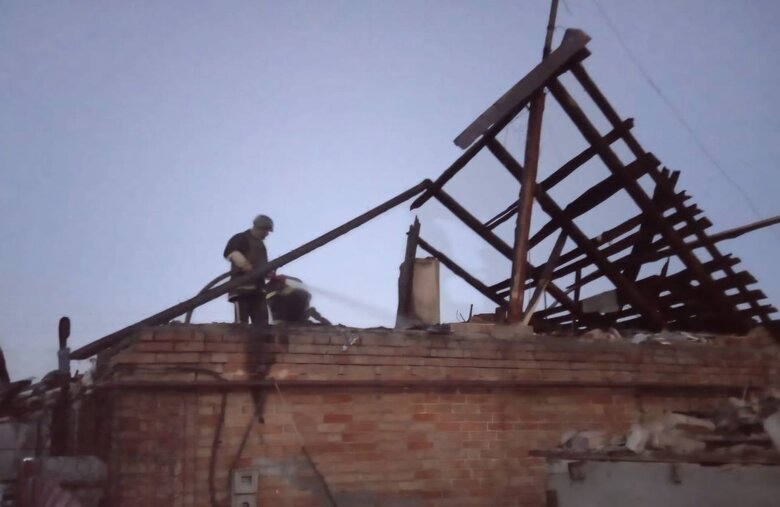 наслідки ворожої атаки на Нікопольщину