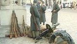 Львовскую ратушу захватили сечевые стрельцы. ВИДЕО.