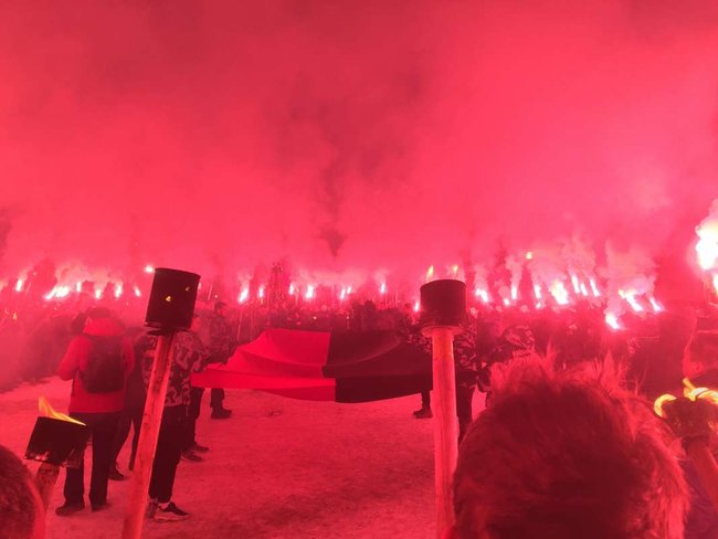 Націоналісти провели у Львові смолоскипну ходу в річницю загибелі Шухевича 09
