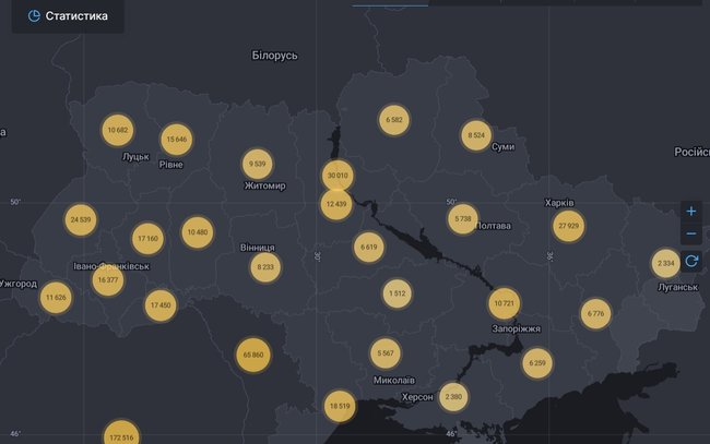 В Україні за добу від COVID-19 померли 109 осіб, виявили рекордні 6410 нових випадків зараження 01